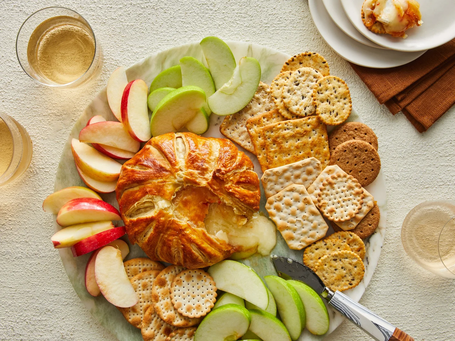 Baked brie