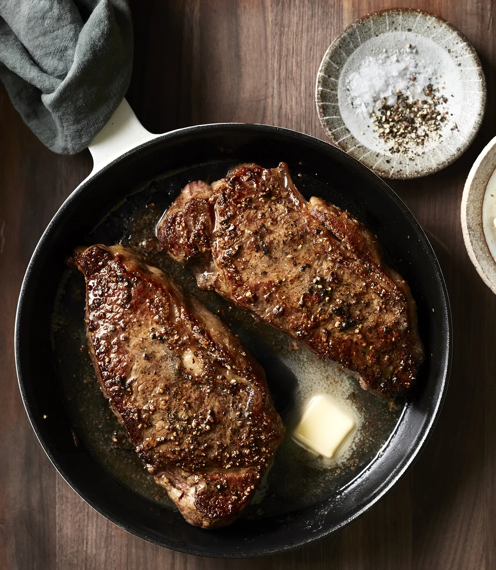 Pan Seared Steaks