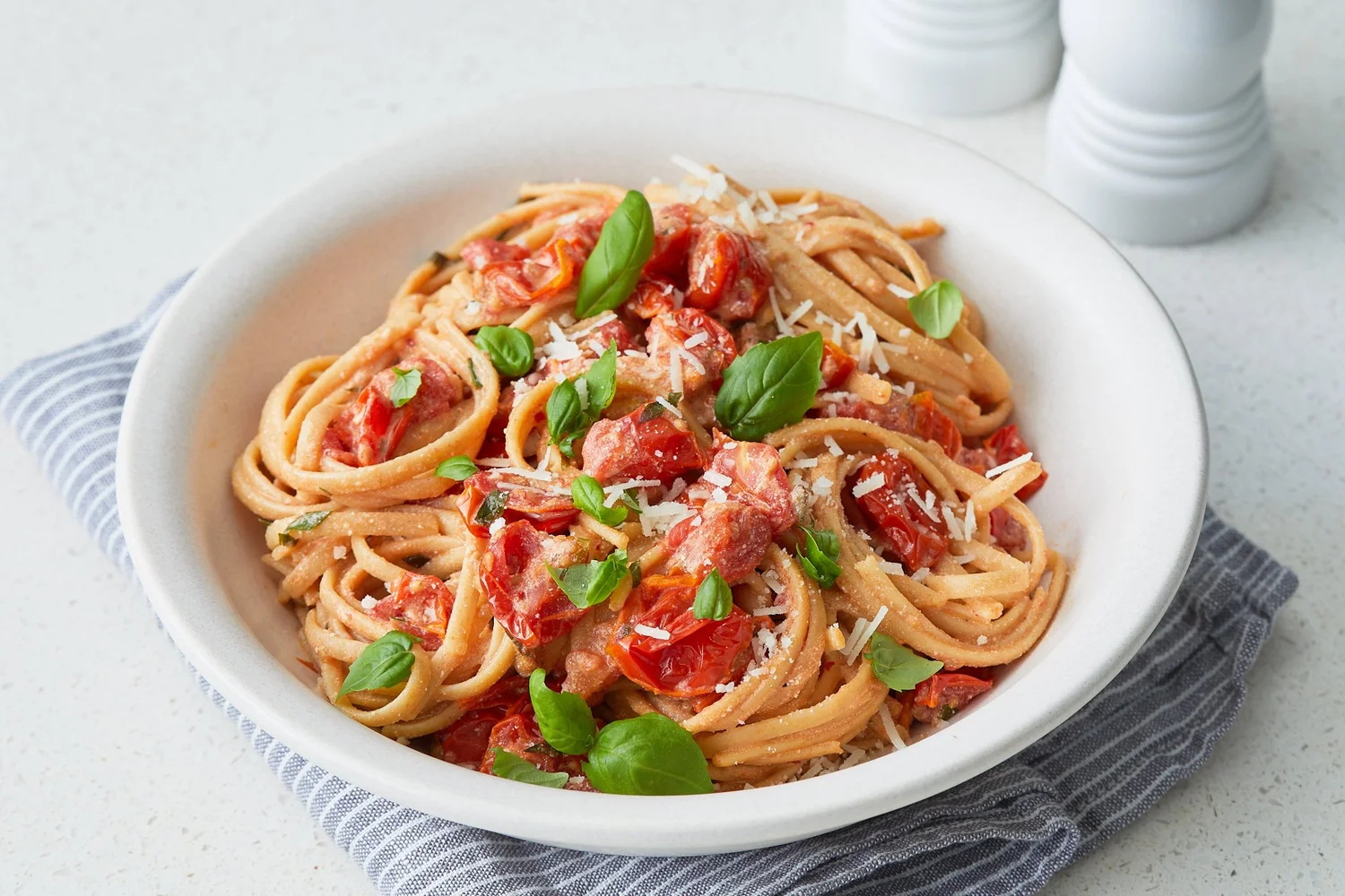 Cherry tomato pasta