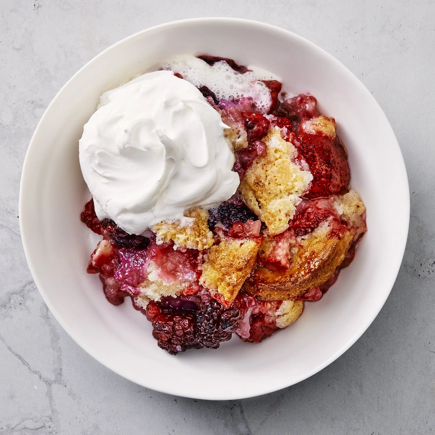 Easy Batter Fruit Cobbler