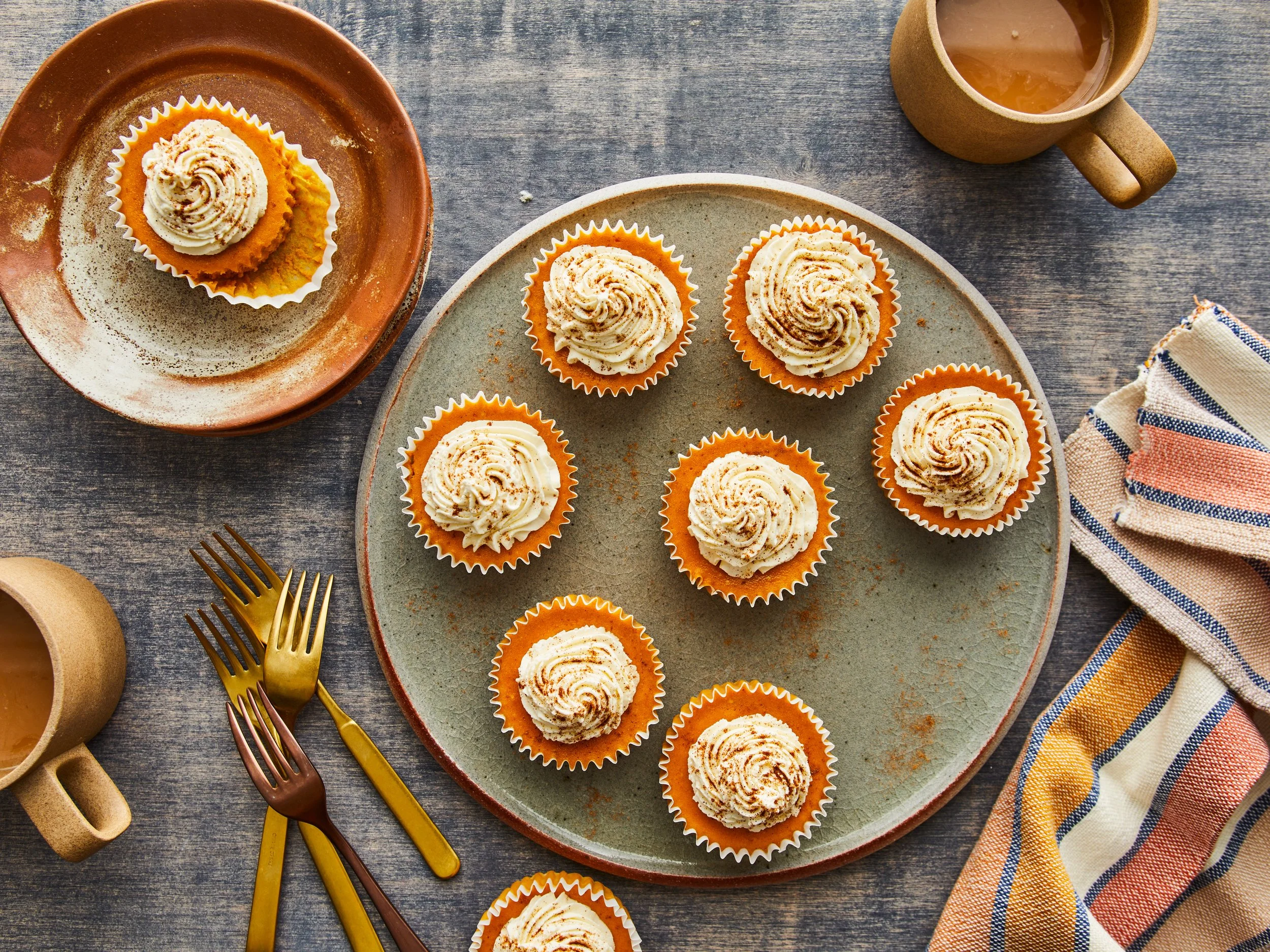 Mini Pumpkin Cheesecake