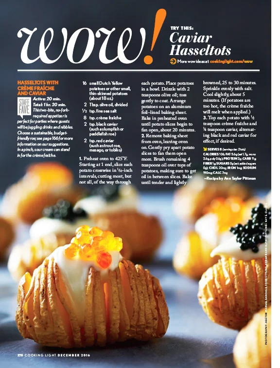 Cooking Light Dec 2016