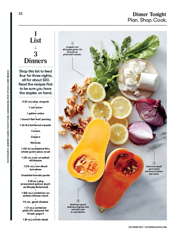 Cooking Light Oct 2017